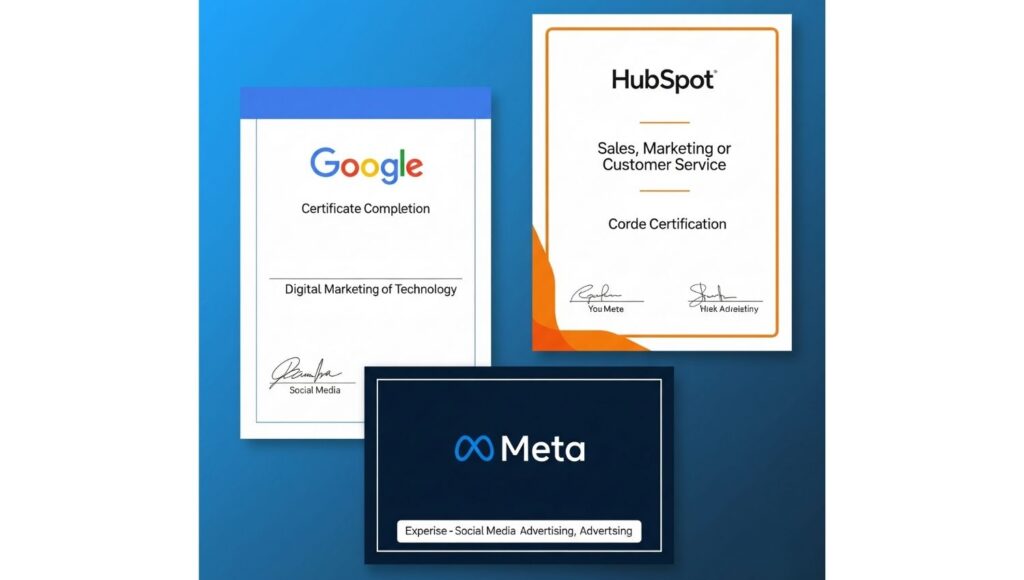 Digital Marketing Certifications | Thenextdigital